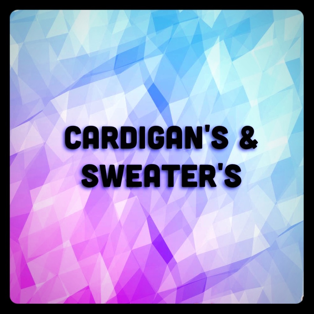 Cardigans & sweaters
